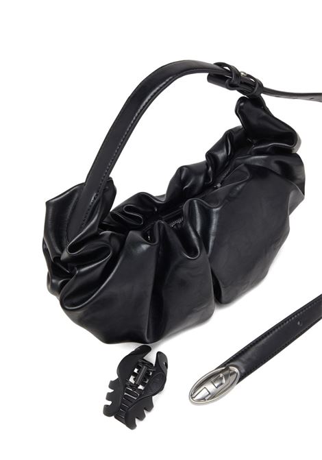 grab-d hobo l bag woman black DIESEL | X10479 P8657T8013